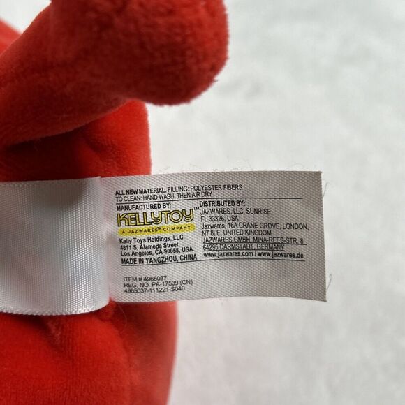 Squishmallows Baiden The Dragon With Boba Tea 8” Red Embroidered Plush Toy - Picture 7 of 7